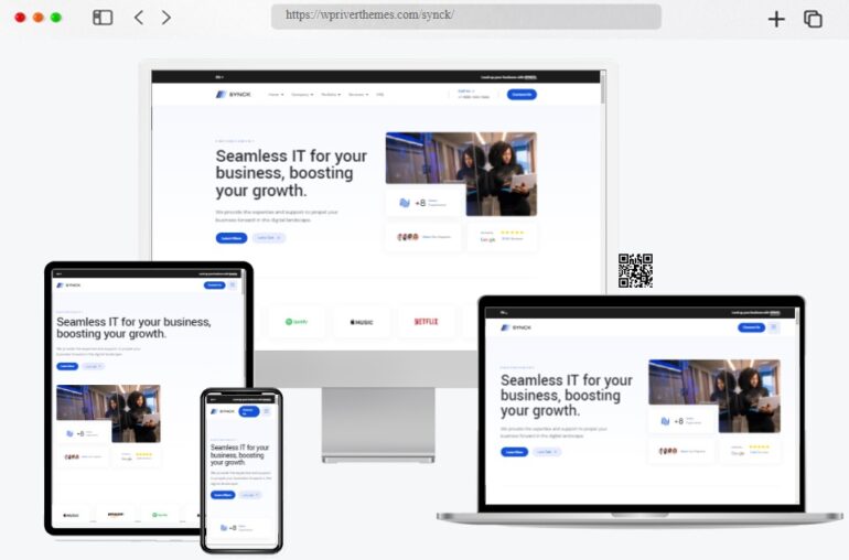 Synck Business IT Solutions WordPress