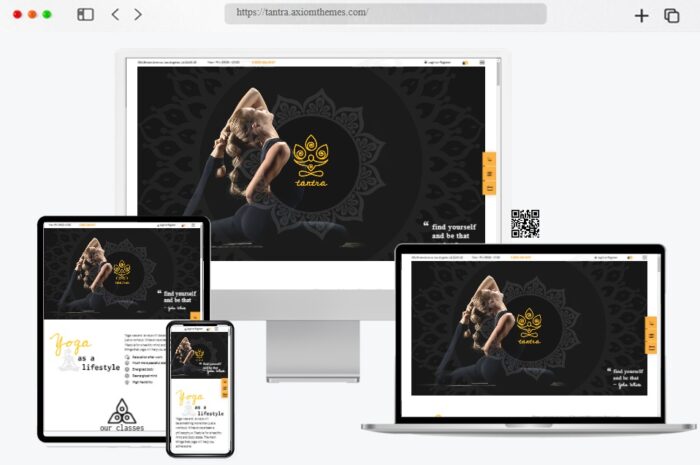 Tantra Yoga Studio Theme