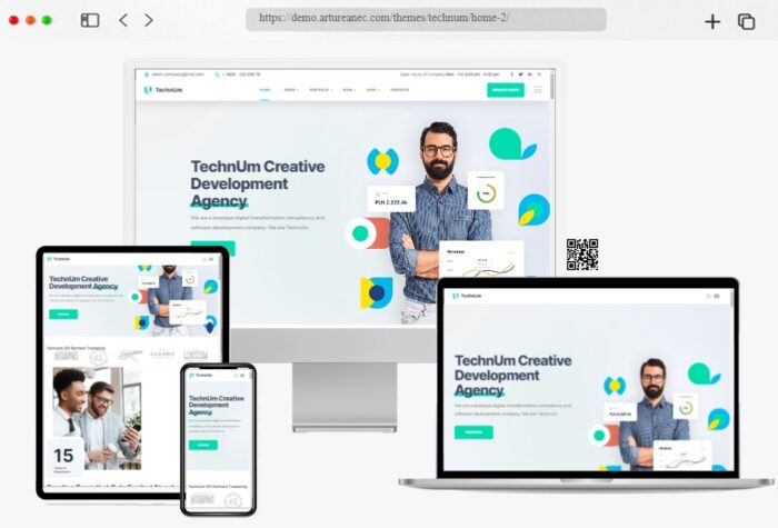 Technu Web Design WordPress Theme