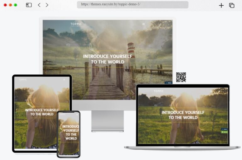 TopPic Fullscreen Photography Theme