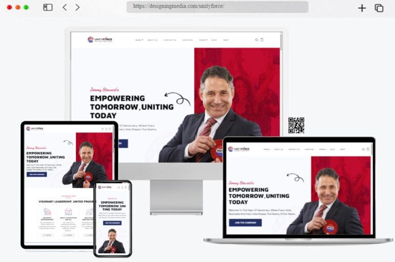 UnityForce Politics Election WordPress Theme