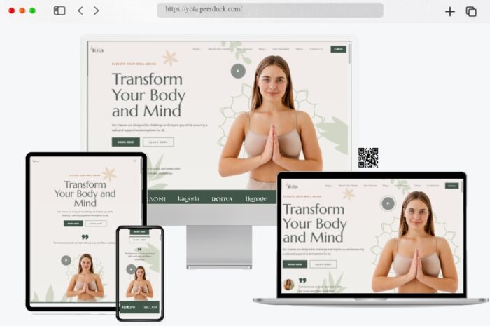 Yota Yoga WordPress Theme