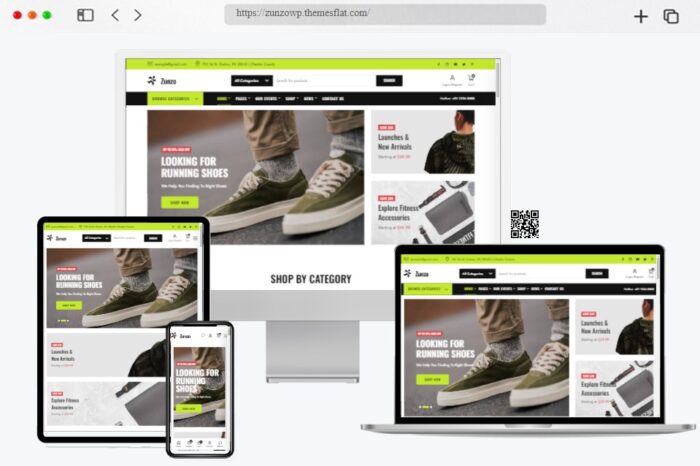 zunzo sports woocommerce theme