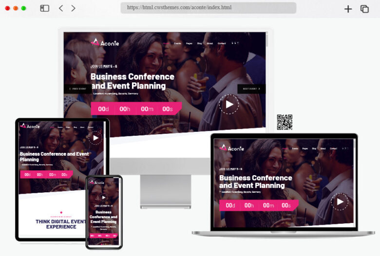 19 Best Event & Conference Website Templates 2026 – freshDesignweb