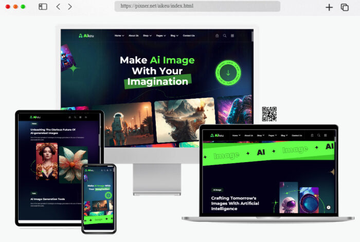 aikeu artificial neural network ai html template