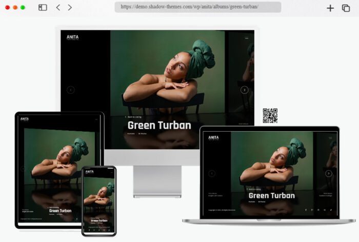 anita dark photography wordpress theme