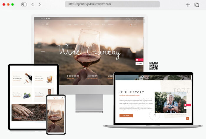 aperitif wine shop and liquor store