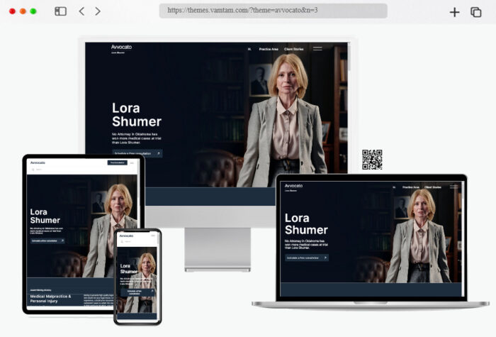 avvocato lawyer attorney wordpress theme