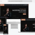 best barber shop website templates 2025