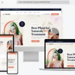 best spa salon website templates 2025
