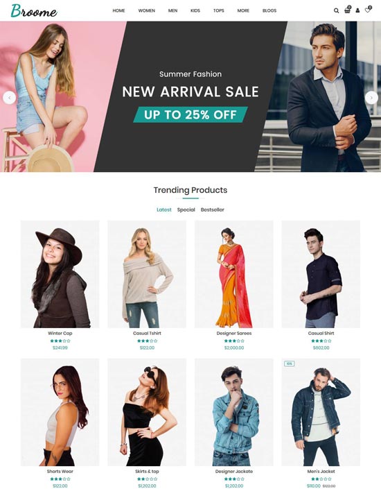 big bucket fashion opencart theme