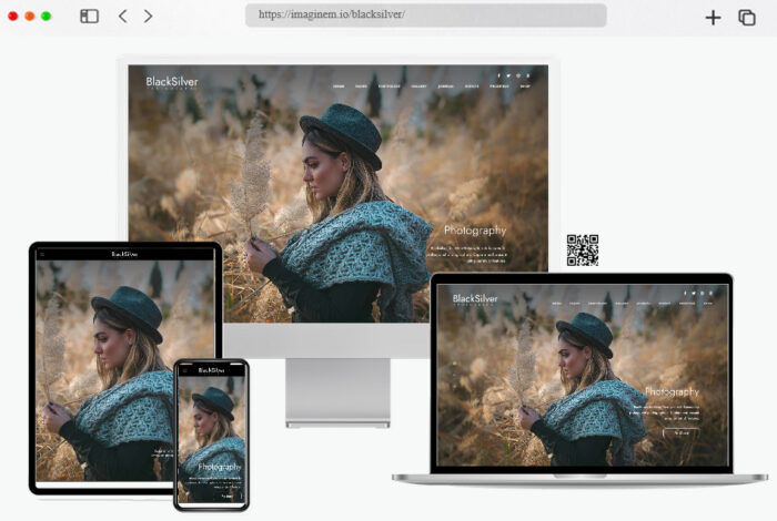 blacksilver fullscreen photography theme for wordpress