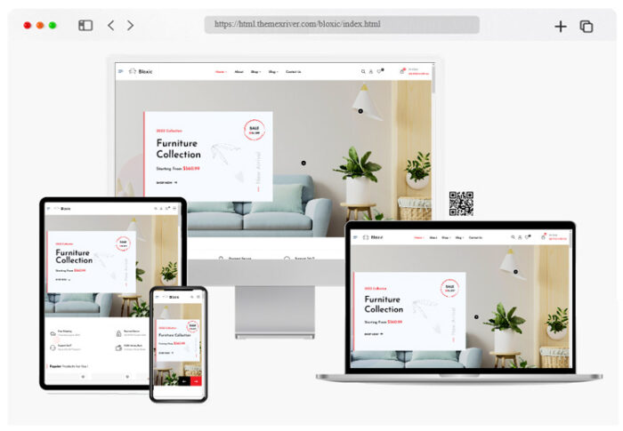 bloxic furniture store html template