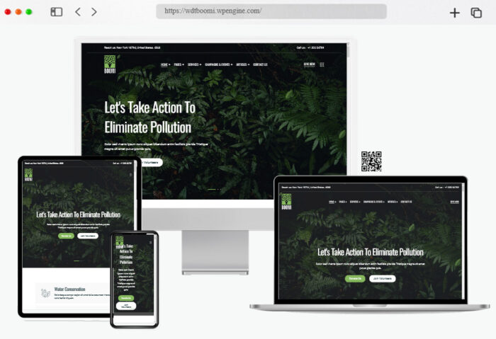 boomi environment ecology wordpress theme