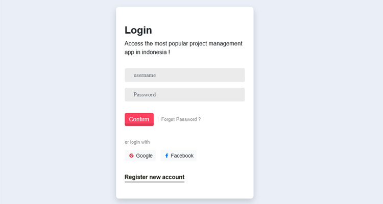 bootstrap login form design