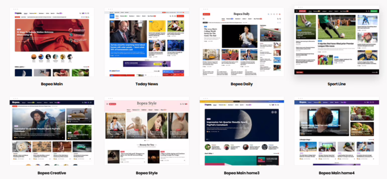 bopea magazine blog wordpress theme png