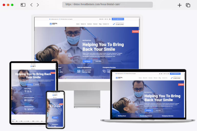 bosa dental care theme