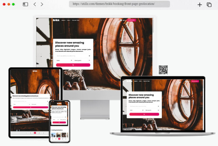 Brikk WordPress theme offering directory and listing solutions 