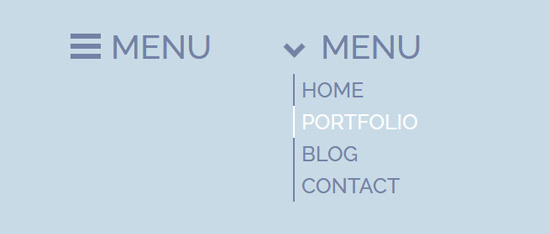 css side navigation