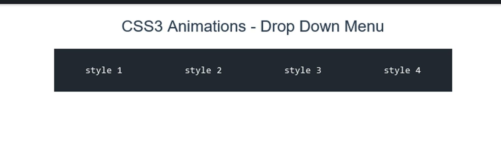 50 Best Free CSS Drop Down Menu - freshDesignweb