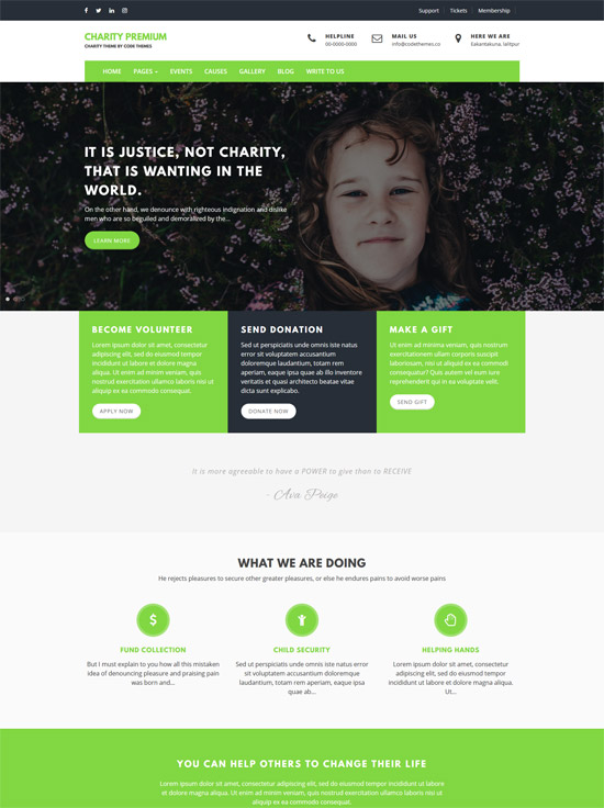 charity review
