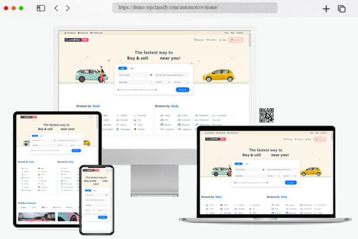 ClassifiedPro Classified Ads Theme