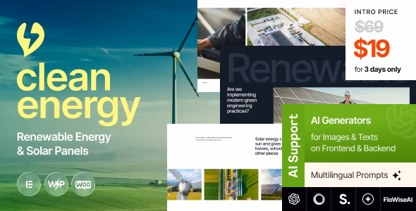 clean-energy---renewable-energy-&-solar-panels-wordpress-theme