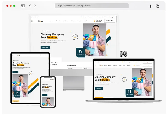 24 Best Cleaning Company WordPress Themes 2026