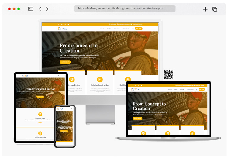 construction sewa wordpress theme