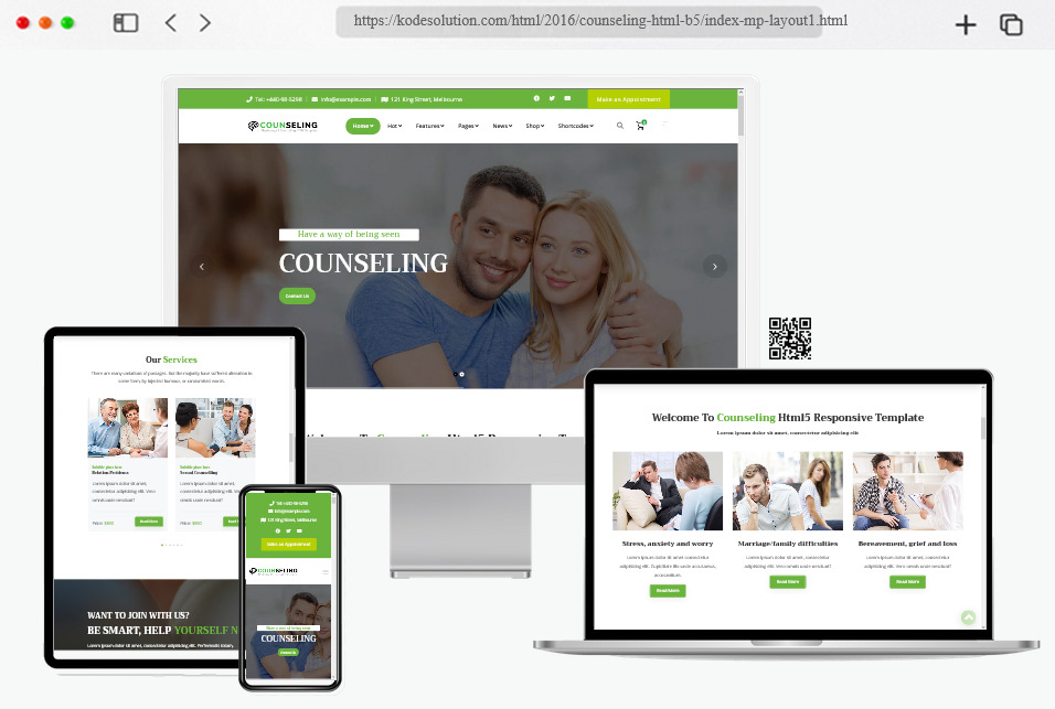8 Best Psychology & Counseling Website Templates - freshDesignweb