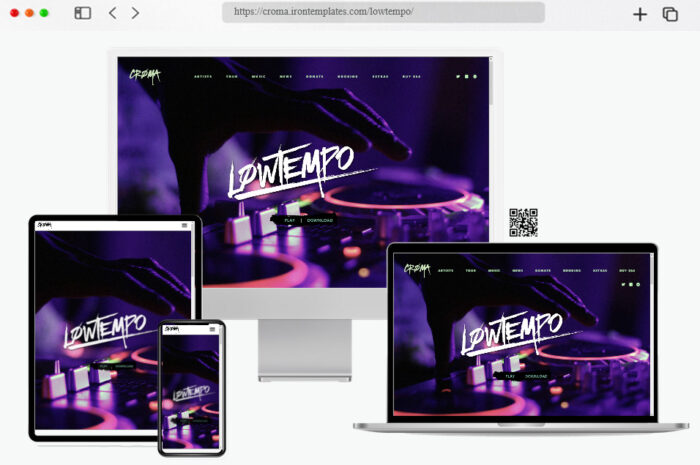 croma music wordpress theme