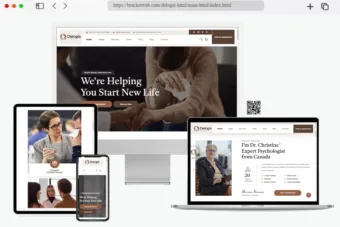 delogis psychology counseling html template