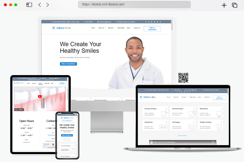 10+ Best Dentist Website Templates for Dental Clinics freshDesignweb