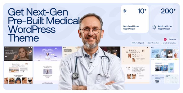 Docaid - Medical & Health Care WordPress Theme WordPress theme