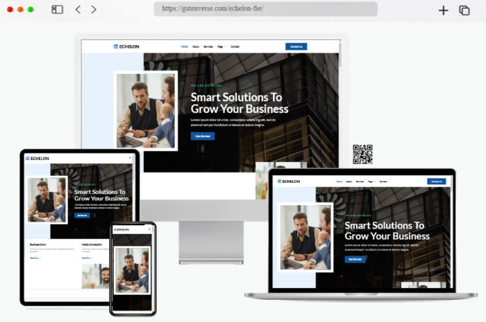 echelon fse corporate business theme