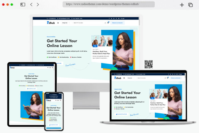 edhub education wordpress theme