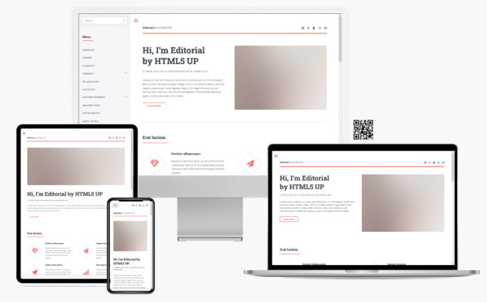 editorial free html