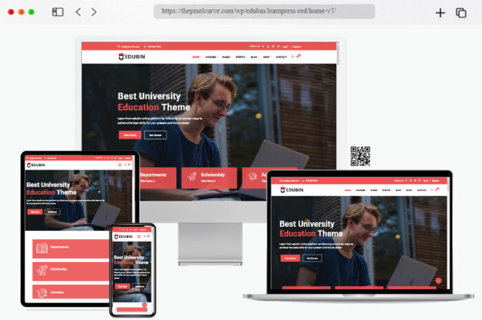 edubin education wordpress theme