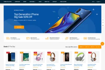 electronics phone magento themes