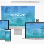 elegance free html onepage template