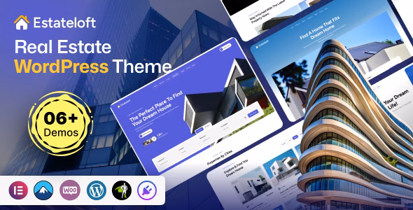 Estateloft - Real Estate WordPress Theme WordPress theme