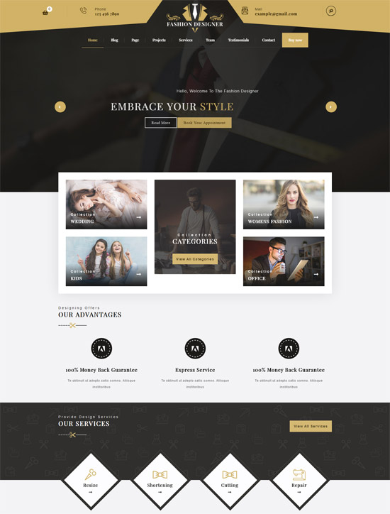 Free Fashion Industry WordPress Themes