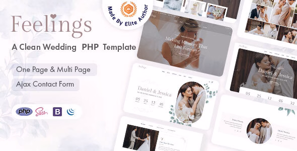 feelings---wedding-&-wedding-planner-php-template