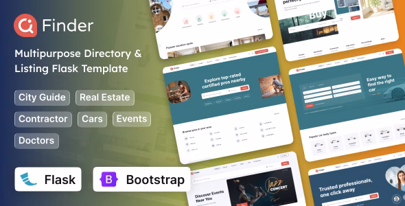 Finder - Flask Multipurpose Directory & Listing Template WordPress theme