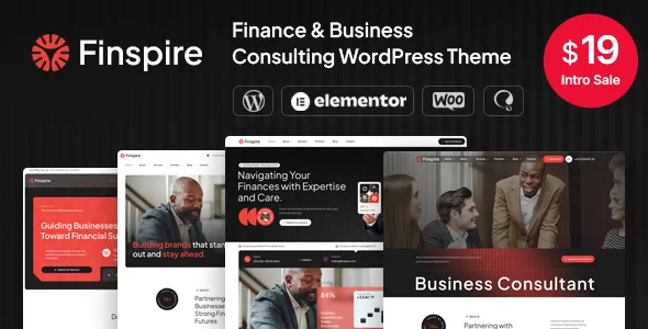 Finspire - Finance & Business Consulting WordPress Theme WordPress theme
