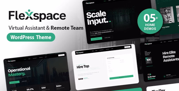 Flexspace - Virtual Assistant & Business Consulting WordPress Theme WordPress theme