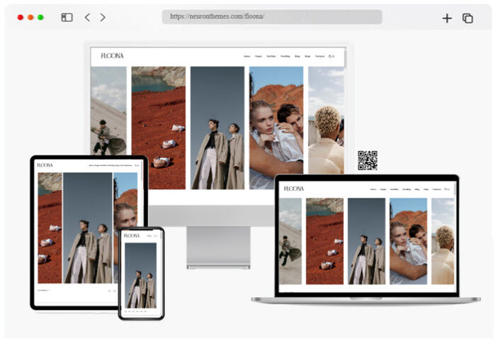 floona minimal photography theme