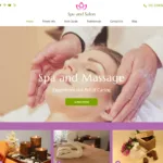 free beauty spa hair salon wordpress