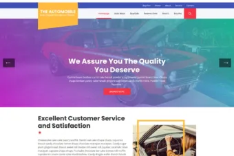 free car auto wordpress themes 2021