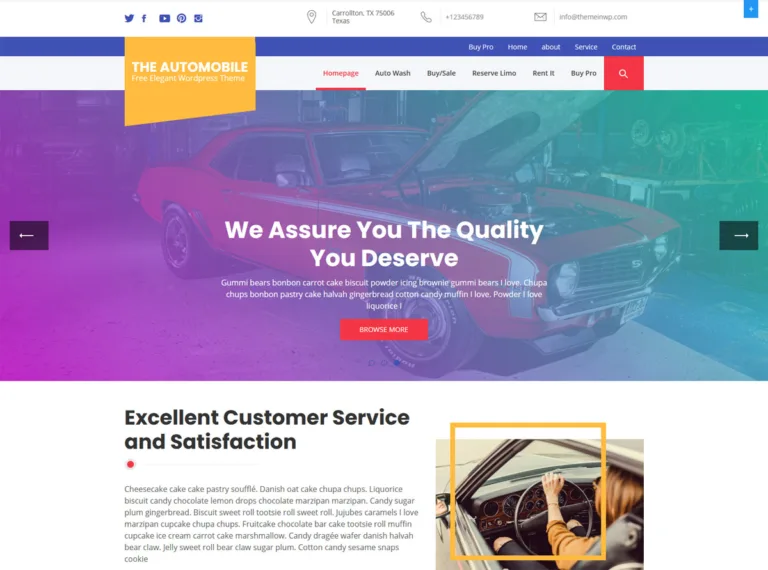 18 Best Free Car WordPress Themes for 2026